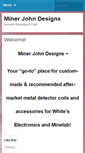 Mobile Screenshot of minerjohndesigns.com